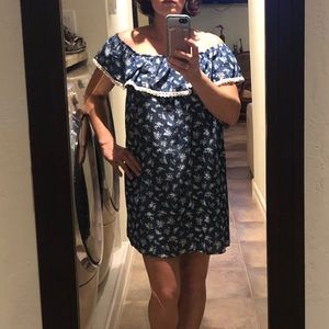 Floral pattern boutique dress by Blushing Heart